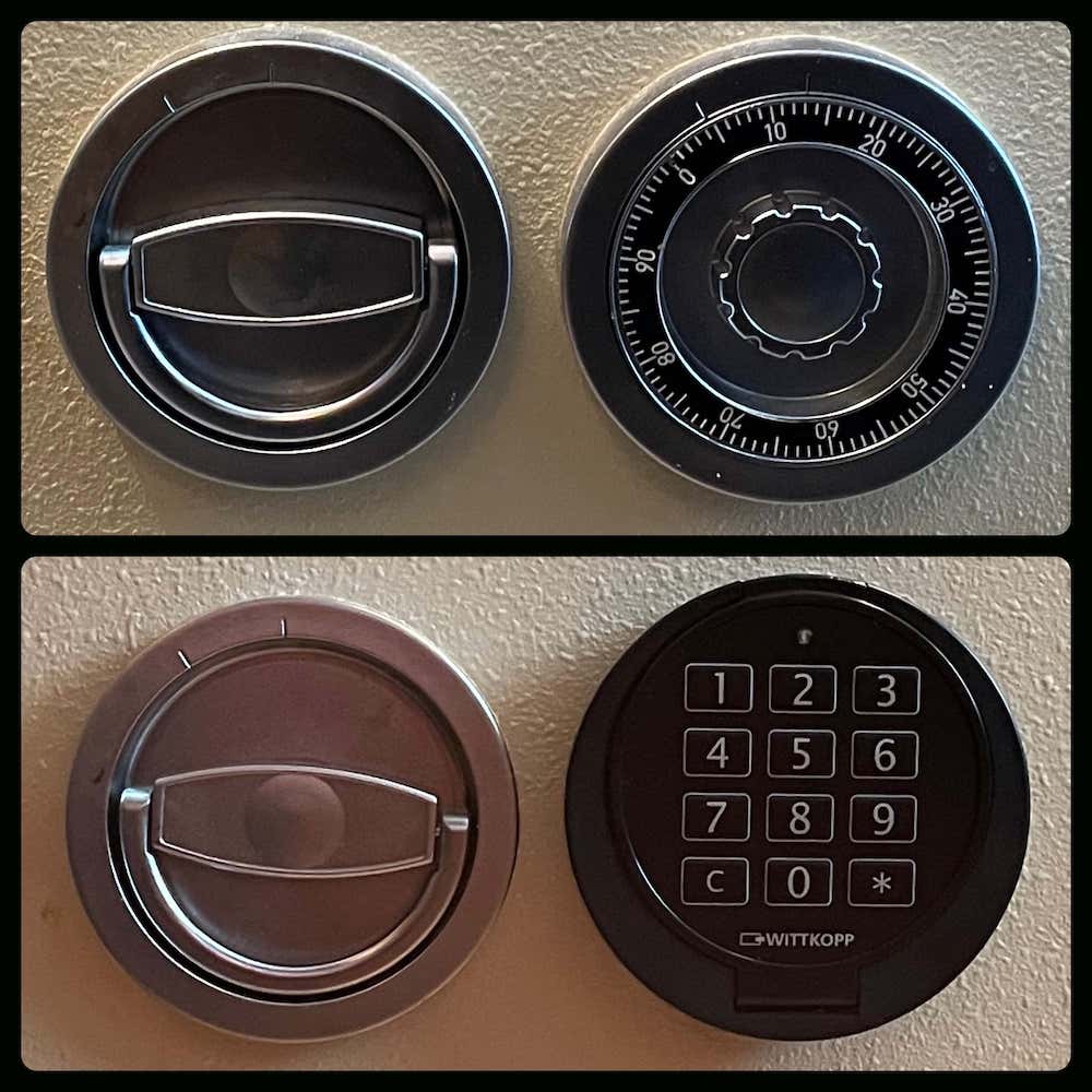 Mechanisches Tresorschloss auf ein elektronisches Tresorschloss umbauen Waffenschrank auf ein elektronisches Tresorschloss umrüsten